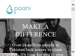 Sites similar to paaniproject.org