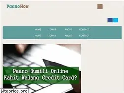 Sites similar to paanohow.com