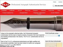 Sites similar to paasautographs.com