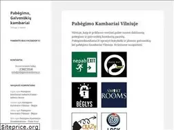 Sites similar to pabegimokambariai.lt