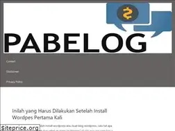 Sites similar to pabelog.com
