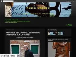 Sites similar to pablo-neruda2-france.blogspot.com
