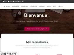 Sites similar to pablobuisson.fr