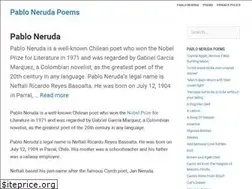Sites similar to pablonerudapoems.com