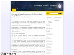 Sites similar to pablosamayoa.wordpress.com