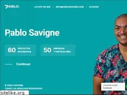 Sites similar to pablosavigne.com