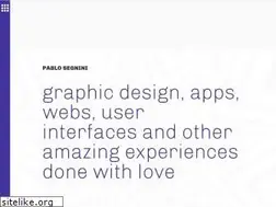 Sites similar to pablosegnini.com
