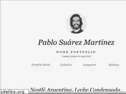 Sites similar to pablosua.com