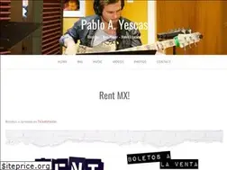 Sites similar to pabloyescas.com