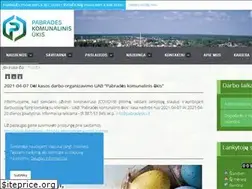 Sites similar to pabradesku.lt
