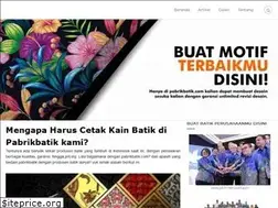 Sites similar to pabrikbatik.com