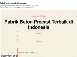 Sites similar to pabrikbeton.com