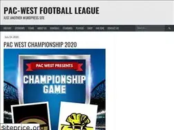 Sites similar to pac-westfootballleague.info