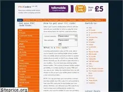Sites similar to paccodes.co.uk
