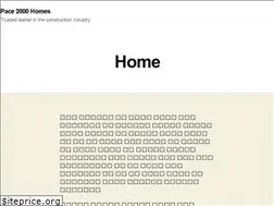 Sites similar to pace2000homes.com