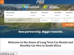 Sites similar to pacecarrental.co.za