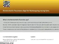 Sites similar to pacenotes.seleven.de