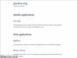 Sites similar to pacien.org
