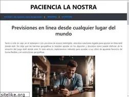 Sites similar to paciencialanostra.com