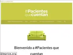 Sites similar to pacientesquecuentan.com