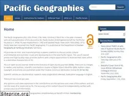 Sites similar to pacific-geographies.org