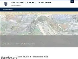 Sites similar to pacificaffairs.ubc.ca