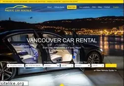 Sites similar to pacificcarrentals.com