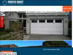 Sites similar to pacificcoastgaragedoorsinc.com