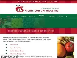 Sites similar to pacificcoastproduce.com