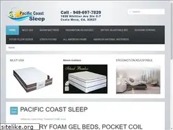 Sites similar to pacificcoastsleep.com