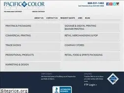 Sites similar to pacificcolor.net
