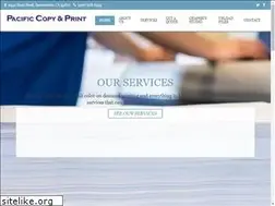 Sites similar to pacificcopy.com