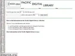 Sites similar to pacificdigitallibrary.org