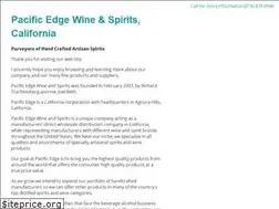 Sites similar to pacificedgeca.com