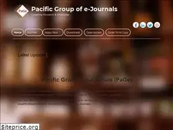 Sites similar to pacificejournals.com