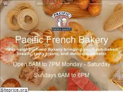 Sites similar to pacificfrenchbakery.com
