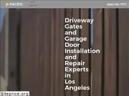 Sites similar to pacificgatesinc.com