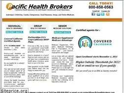 Sites similar to pacifichealthbrokers.com