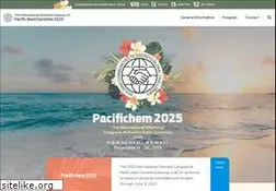 Sites similar to pacifichem.org