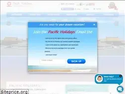 Sites similar to pacificholidaysinc.com