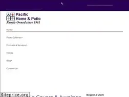 Sites similar to pacifichomeandpatio.com