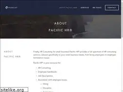 Sites similar to pacifichr.com