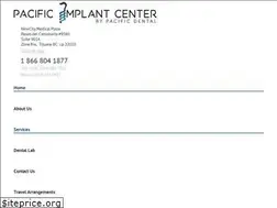 Sites similar to pacificimplantcenters.com