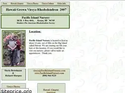 Sites similar to pacificislandnursery.com