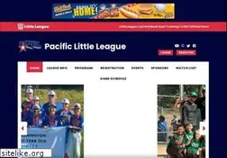 Sites similar to pacificlittleleague.com