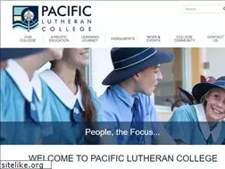 Sites similar to pacificlutheran.qld.edu.au
