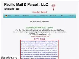 Sites similar to pacificmailandparcel.com
