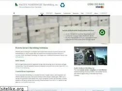 Sites similar to pacificnwshredding.com
