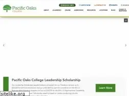 Sites similar to pacificoaks.edu