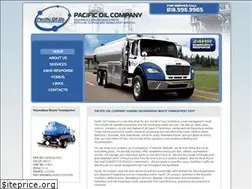 Sites similar to pacificoilcompany.com
